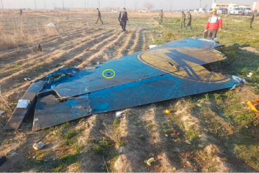 ¡AQUÍ ESTÁ! La foto que sugeriría que el avión ucraniano que se estrelló en Irán pudo haber sido derribado accidentalmente (+Imagen)