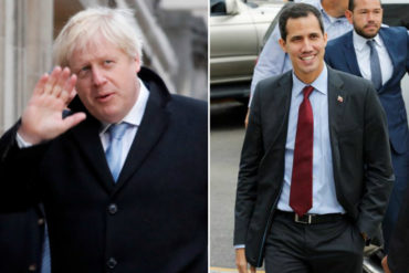 ¡IMPORTANTE! Guaidó se encuentra reunido con Boris Johnson en Londres este #21Ene