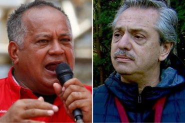 ¡PICA Y SE EXTIENDE! Diosdado Cabello vuelve arremeter contra Alberto Fernández: «Tiene la piel delicadita y le molesta que le digan tibio»