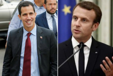 ¡PENDIENTES! Guaidó se reunirá con Macron en el Palacio del Elíseo este #24Ene