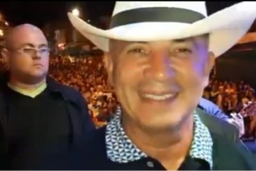 ¡VAYA, VAYA! El video de Freddy Bernal tipo llanero rumbeando en la feria de San Sebastián rodeado de escoltas