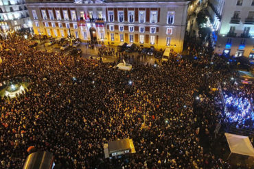 ¡MIRE! La impresionante cantidad de venezolanos en Madrid que salieron en apoyo a Juan Guaidó este #25Ene (+Fotos +Videos)