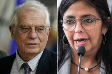 ¡SE LE VEN LAS COSTURAS! Borrell rechaza posibles infracciones contra España por recibir a Delcy Rodríguez