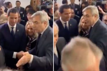 ¡MÍRELO! El momento en que el eurodiputado Luis Garicano recibió a Guaidó en el Parlamento Europeo (+Video)