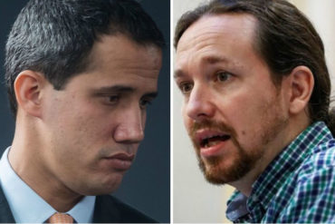 ¡NO LO LLAMA PRESIDENTE! Pablo Iglesias dice que el «señor Guaidó» es un dirigente «muy importante» de la oposición venezolana