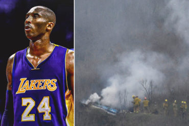 ¡AY, DIOS! Crecen las incógnitas sobre el accidente fatal de Kobe Bryant: El helicóptero no tenía caja negra