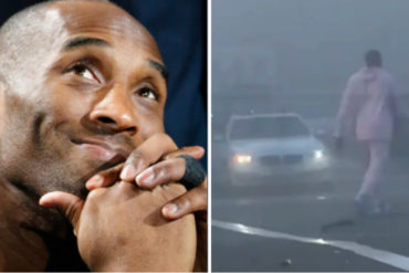 ¡VEA! Difunden video de cómo Kobe Bryant ayudó a las víctimas de un accidente de tránsito en California el pasado mes de diciembre (+Video)