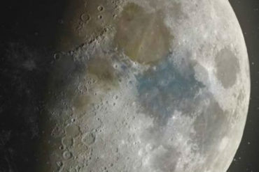 ¡HERMOSA! La espectacular fotografía de la Luna como nunca antes se había visto