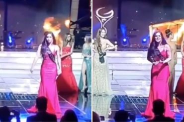 ¡POLÉMICO! “¡Es un fraude!”: Miss Colombia denuncia en pleno escenario que el Miss Global estaba arreglado (+Video)