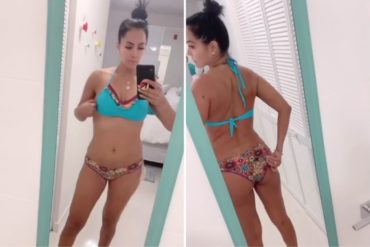 ¡MÍRELA! “Me perdonan los cauchitos”: Norkys Batista te muestra su cuerpazo en sus diferentes modelos de trajes de baño (+Video sexy)