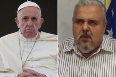 ¡INAUDITO! “La narcotiranía le miente al Papa”: El régimen le aseguró al Vaticano que Vasco Da Costa habría sido excarcelado (+Prueba)