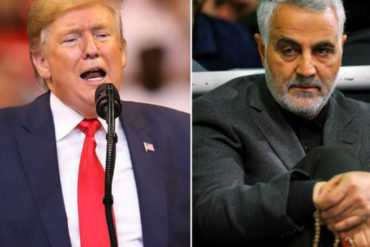 ¡SE LAS DETALLAMOS! Las 4 posibles razones por las que Trump optó por acabar con la vida de Soleimani