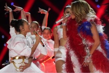 ¡SE LO TRAEMOS! Emme Anthony, la hija de JLo y Marc Anthony que también tuvo su momento en el Super Bowl (+Video +Mensaje del orgulloso papá)