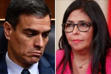 ¿CÓMO ES LA COSA? El datazo que publica ABC: Delcy Rodríguez habló con Pedro Sánchez desde Barajas para que no recibiera a Guaidó