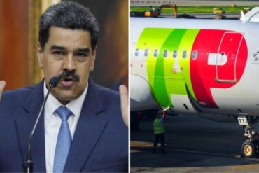 ¡ENTÉRESE! Las 3 débiles excusas del régimen de Maduro para suspender a la aerolínea TAP