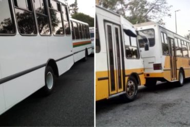 ¡DE MAL EN PEOR! Reportan largas colas de unidades de transporte público en Mérida para surtir gasolina (+Fotos)