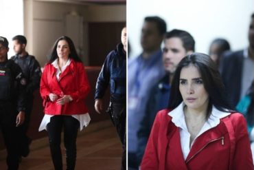 ¡LE MOSTRAMOS! Aída Merlano fue trasladada al Palacio de Justicia para su primera audiencia (+Fotos) (+Video)