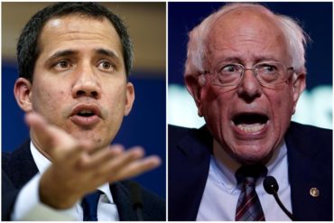 ¡PERO QUÉ SORPRESA! Si Bernie Sanders llega a la presidencia de EE UU le quitaría el apoyo a Juan Guaidó, según Forbes