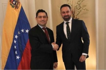 ¡ENFOCADOS! Presidente de Vox se reunió con Vecchio en Washington para establecer “alianzas” por la libertad de Venezuela