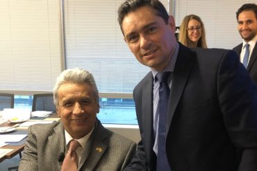 ¡SINCERO! “Ustedes nos ayudaron a abrir los ojos”: lo que le dijo Lenín Moreno a Vecchio sobre la crisis venezolana