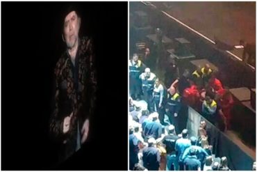 ¡LAMENTABLE! La fuerte caída que sufrió el cantante Joaquín Sabina durante un concierto: Tuvo que ser retirado en camilla (+Videos)