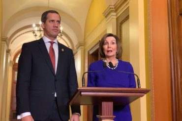 ¡DETERMINANTES! “Elecciones libres y fuertes lazos entre nuestros países”: Lo que aspira Pelosi y que expresó a Guaidó durante reunión