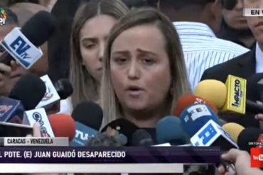 ¡ATENTOS!  La esposa del tío de Guaidó asegura que hasta los momentos no se conoce su paradero (+Video)