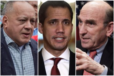 ¡QUÉ LLORADERA! La “preocupación” de Diosdado por el encuentro Guaidó-Abrams: No estaba la bandera de Venezuela ni la de EEUU, sino la de los marines