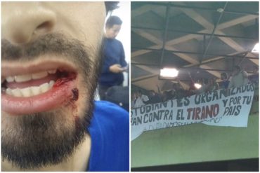 ¡ARBITRARIO! Agredieron a estudiantes de la UCV que protestaban en estación del Metro de Caracas (+Fotos) (+Videos)