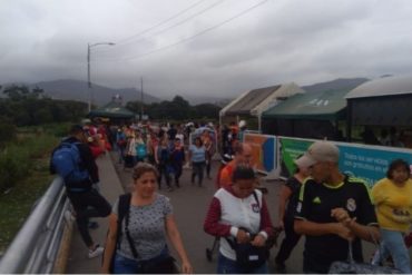 ¡VEA! Así se encuentra el paso por el puente internacional Simón Bolívar este #22Feb (+Fotos)