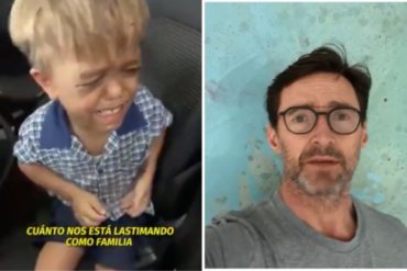 ¡SE LO ENSEÑAMOS! El tierno video con el que Hugh Jackman mostró su apoyo a niño australiano víctima de bullying