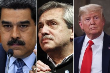 ¡ENTRE LA ESPADA Y LA PARED! La razón por la que Alberto Fernández quedó en medio de una crisis entre Trump y Maduro