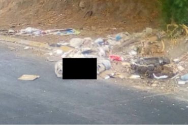 ¡TERRIBLE! Hallaron en Maracay el cadáver de un sujeto con un disparo en la cabeza (+Foto)