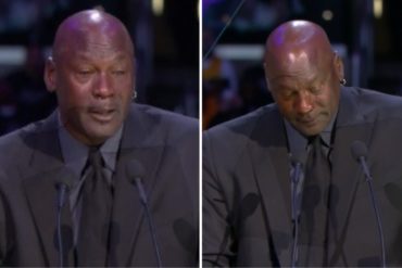 ¡CONMOVEDOR! Michael Jordan rompió en llanto tras rendir tributo a Kobe Bryant: Un pedazo de mi murió junto a él (+Videos)