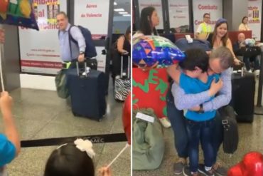 ¡HERMOSO! El conmovedor reencuentro de un niño con su padre luego de 7 años (+Video)