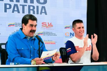 ¡SAL Y AGUA! Maduro anunció la entrega de un nuevo bono este mes de febrero (+Video)