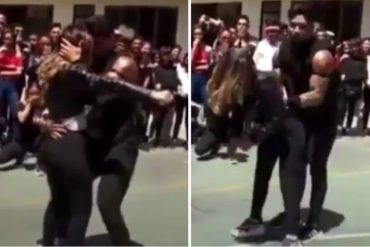 ¡DE LO ÚLTIMO! El baile entre jóvenes con tono erótico que desató una polémica en el Colegio Américo Vespucio (+Video) (+Comunicado)