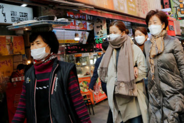 ¡LO ÚLTIMO! Preocupación en Corea del Sur: Registran primer muerto por coronavirus y contagio masivo entre miembros de una secta