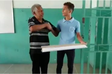 ¡VEA AQUÍ! El estudiante que agredió al profesor en el liceo del sector El Limón se vio obligado a pedir disculpas (+Video)