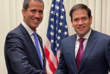 ¡ENTÉRESE! Marco Rubio celebra llegada de Guaidó a Venezuela: El legítimo presidente está de vuelta