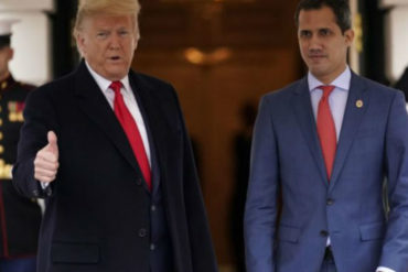 ¡GRANDE! Con honores de jefe de Estado fue recibido Guaidó en la Casa Blanca (+Videos)