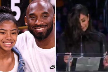 ¡CONMOVEDOR! “Los amo y extraño mucho, por siempre, mami”: Las emotivas palabras de Vanessa Bryant durante homenaje a Kobe y Gigi Bryant (+Video)