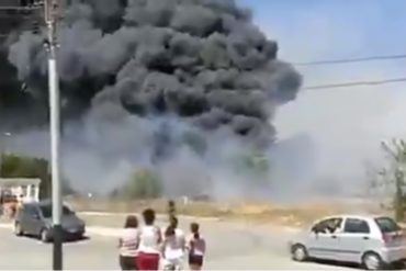 ¡ÚLTIMA HORA! Se registró un incendio en la planta Goodyear ubicada en el estado Carabobo (+Video)