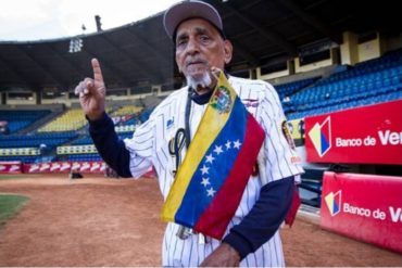 ¡MÍRELO! El fanático número uno de los Leones del Caracas celebró sus 101 años de vida