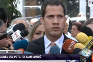 ¡SIN PELOS EN LA LENGUA! Guaidó califica al régimen de Maduro como “cobarde” tras la desaparición de su tío (+Video)