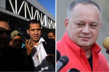 “VP le quitó la candidatura y tuvo que huir”: Diosdado Cabello sobre el viaje de Guaidó a Colombia (+Video)