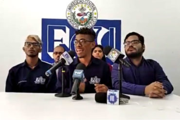 ¡ATENCIÓN! Presidente de la FCU de la UCV denuncia amenazas contra representantes estudiantiles (+Video)