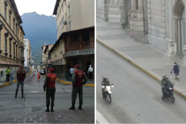 ¡GRAVE! Militares custodian las calles de Mérida para el desfile de Carnaval en medio de los apagones (+Fotos)