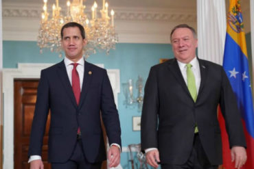 ¡ATENCIÓN! Guaidó sostiene encuentro con Mike Pompeo este #6Feb (+Fotos +Video)