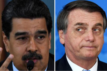 ¡MÁS TENSIÓN! Bolsonaro le recuerda a Maduro que Brasil solo reconoce a la embajadora designada por Guaidó: «Guarde el papel artesanal»